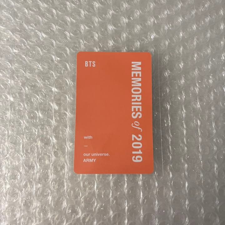 BTS MEMORIES メモリーズ 2019 DVD