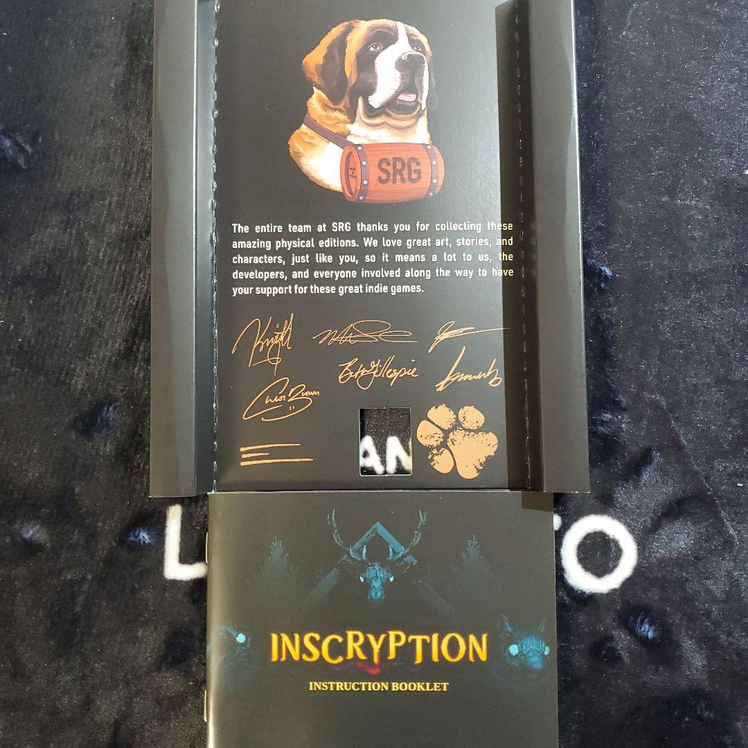 Inscryption Switch 限定販　インスクリプション