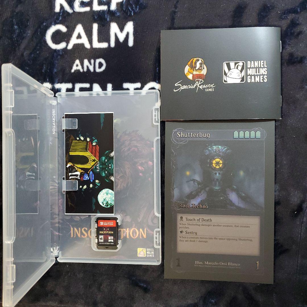 Inscryption Switch 限定販　インスクリプション