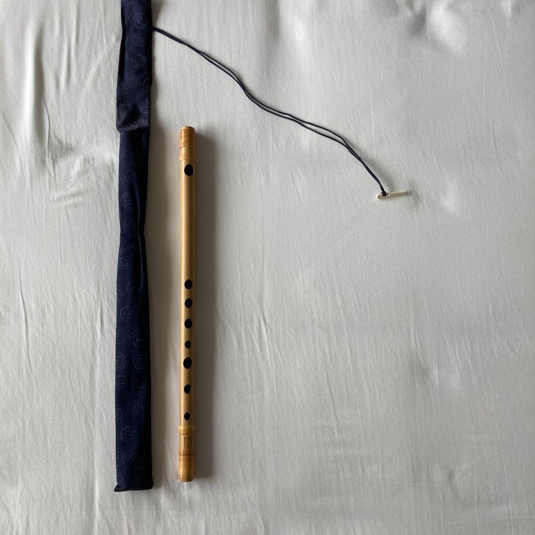 篠笛　蘭情管の練習用