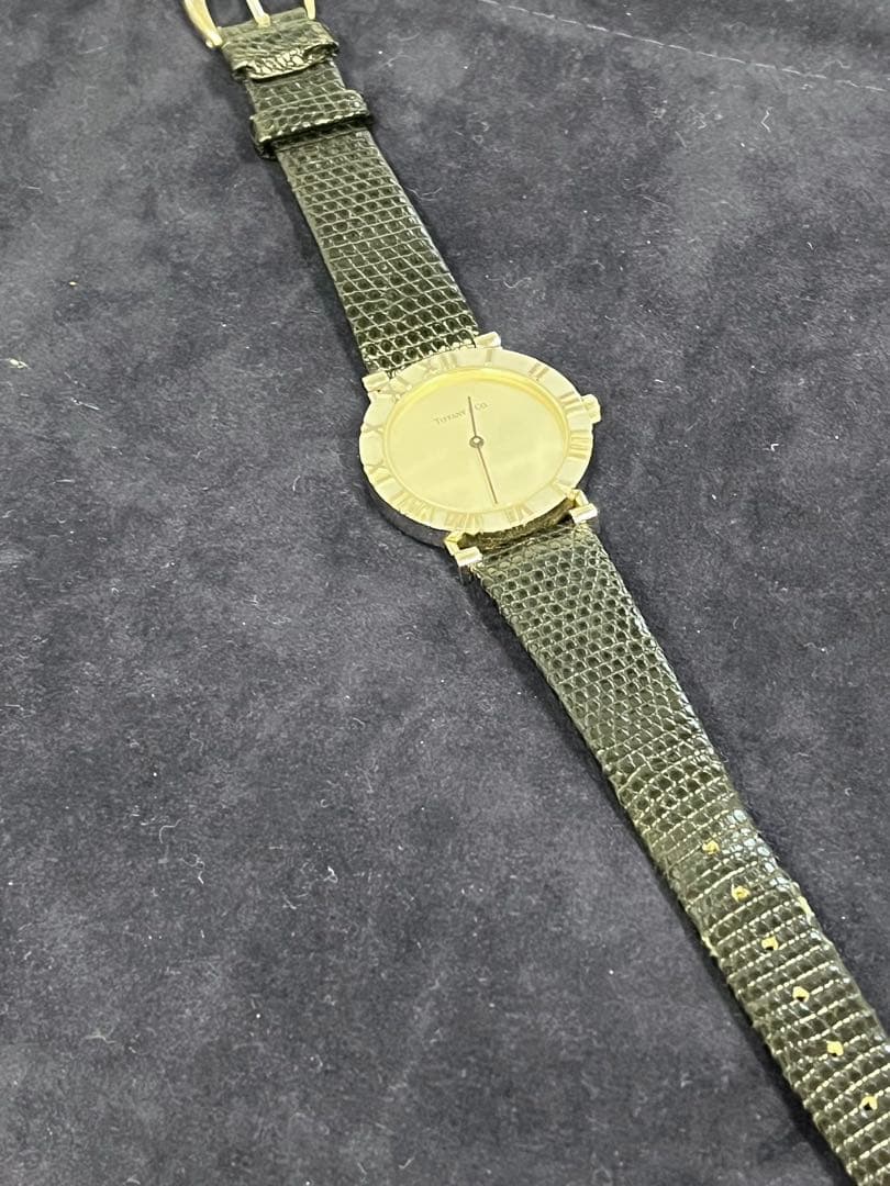 TIFFANY & CO. 腕時計 M0840 リューズ不良 動作不良 ジャンク