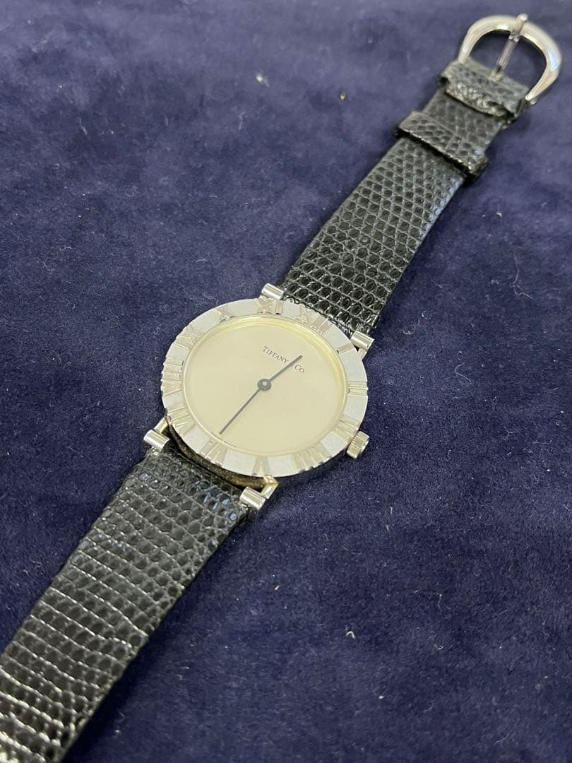 TIFFANY & CO. 腕時計 M0840 リューズ不良 動作不良 ジャンク