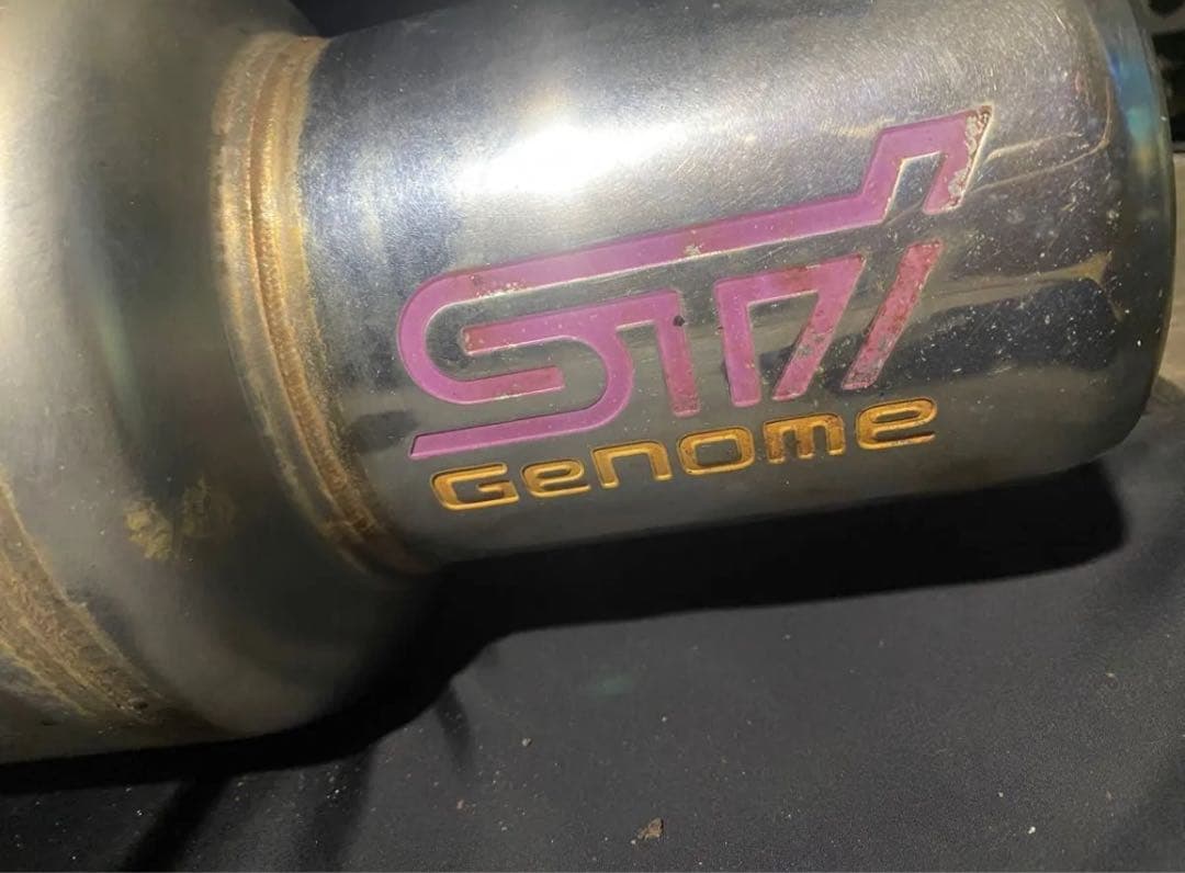 デ*ス様 STI Genome ステンレス マフラー本体
