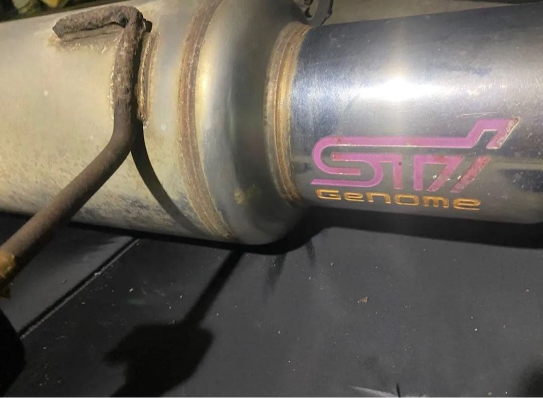 デ*ス様 STI Genome ステンレス マフラー本体