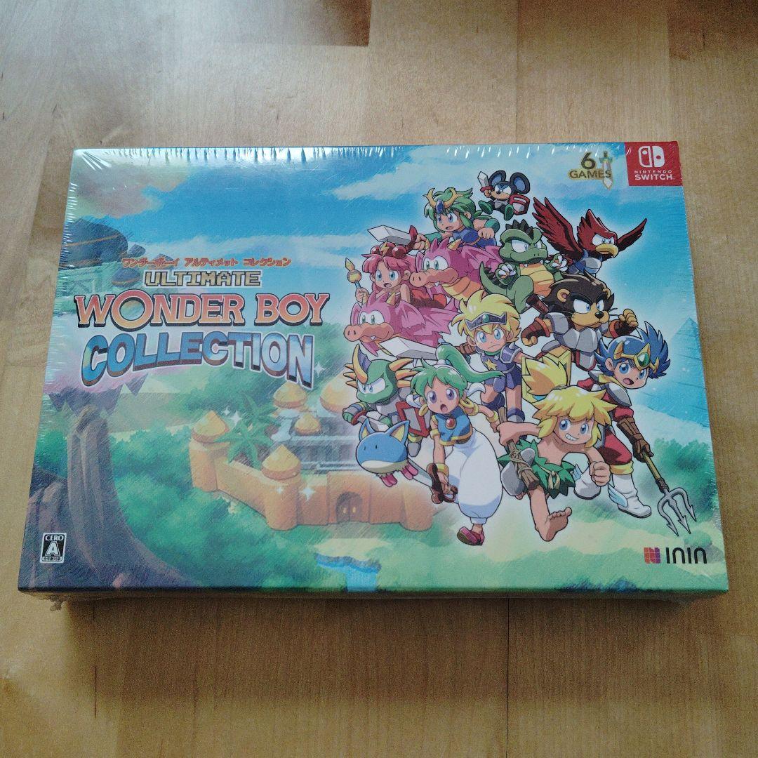 新品未開封　ワンダーボーイ　アルティメットコレクション　Switchソフト