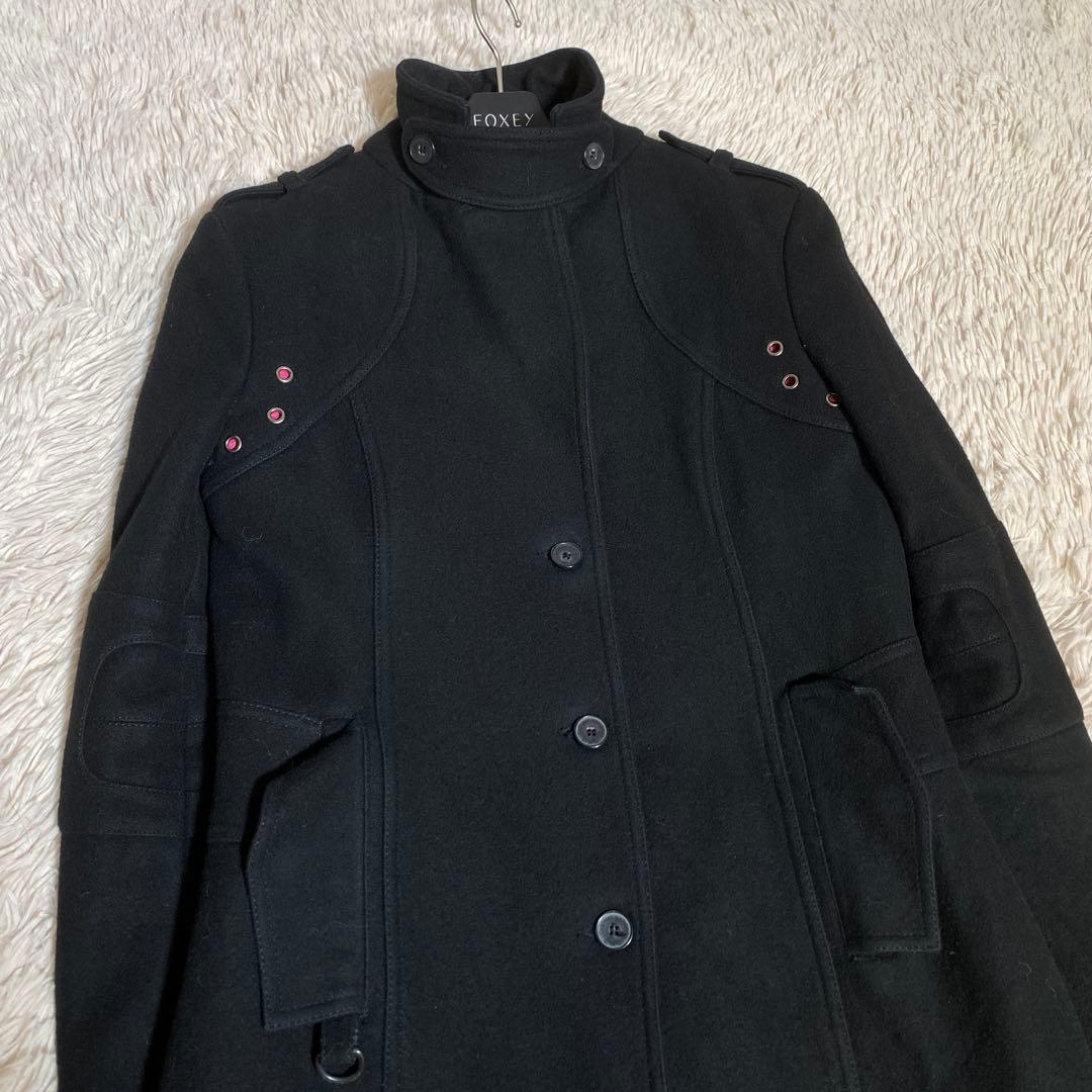 希少♡コスチュームナショナル ロングチェスターコート キルティング裏地 イタリア