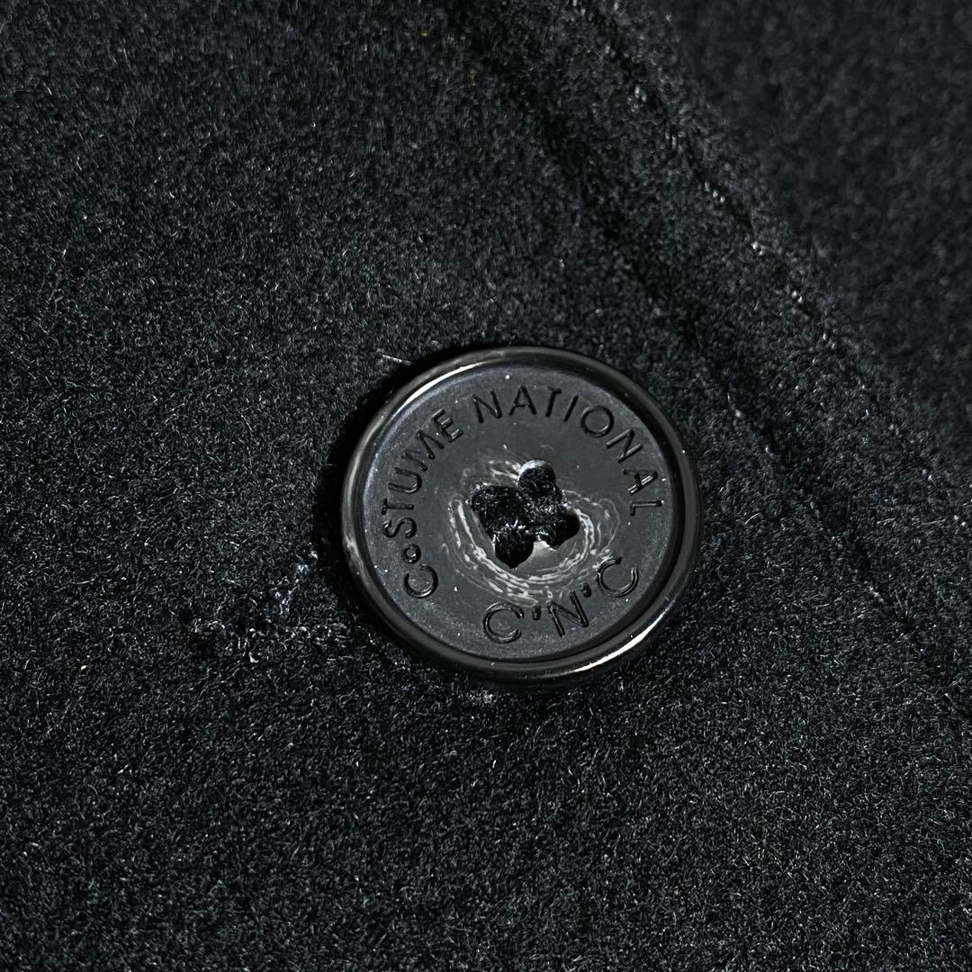 希少♡コスチュームナショナル ロングチェスターコート キルティング裏地 イタリア