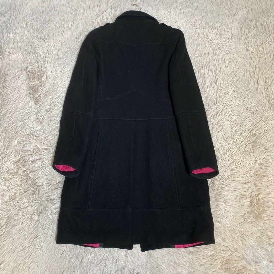 希少♡コスチュームナショナル ロングチェスターコート キルティング裏地 イタリア