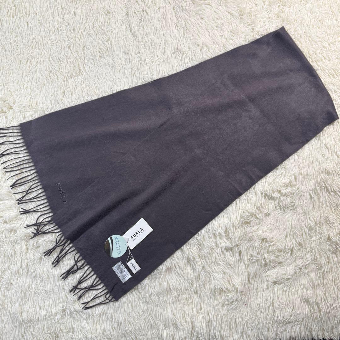 タグ付き未使用品✨FURLA フルラ カシミヤ100% マフラー 洗える