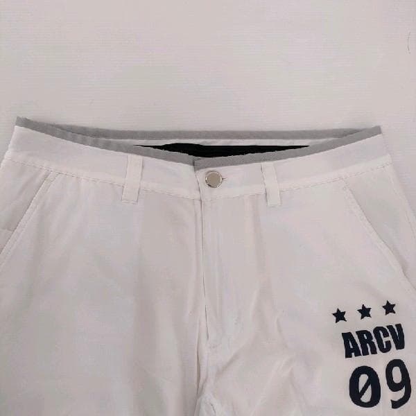 ARARUTIBIO アルチビオ 裏起毛 ゴルフパンツ 白 サイズ46 送料無料