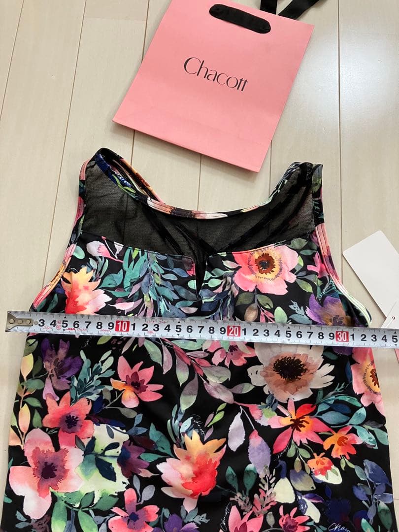 新品　チャコット　ヨガ　トップス　ホットヨガ　ピラティス　花柄　スカーラ好きに