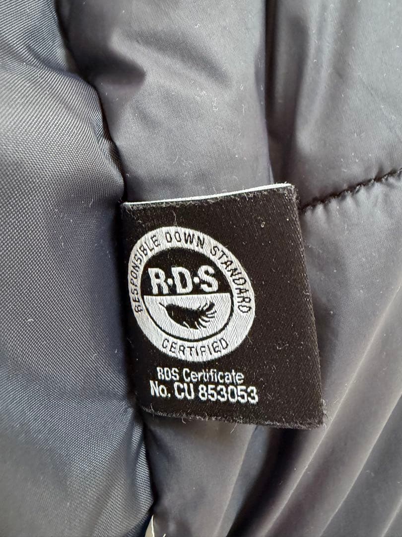 ノースフェイス　ダウンジャケット　160 ブラック