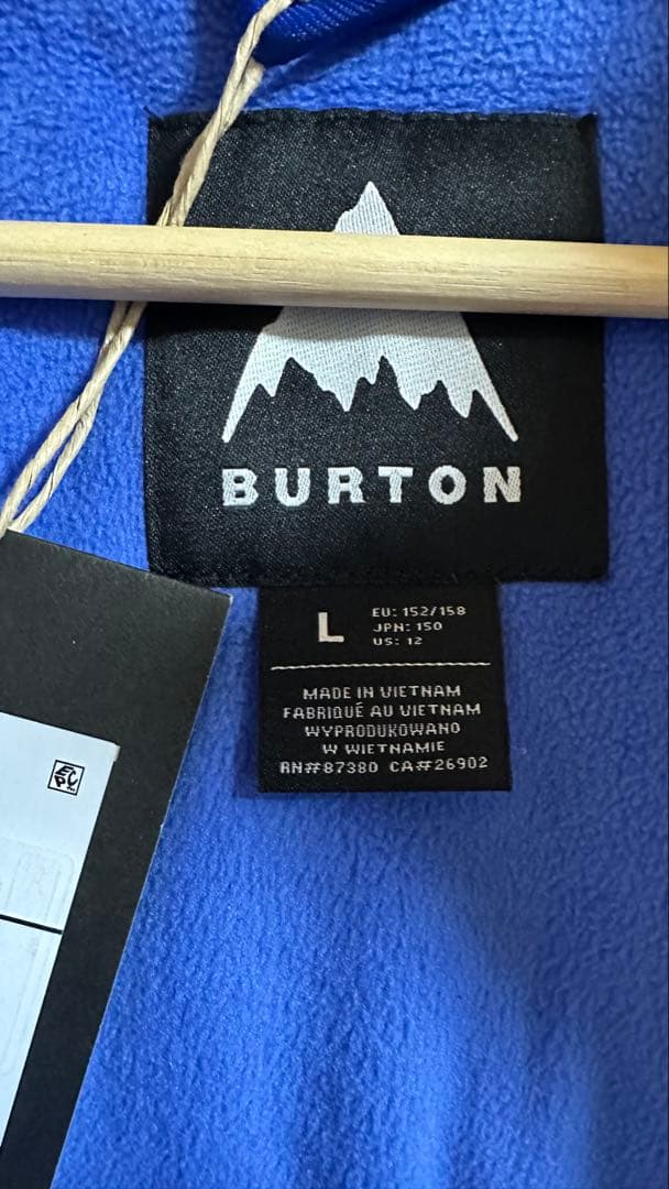 Burton 子ども用スノーボードウェア 上下Lサイズ　150cm