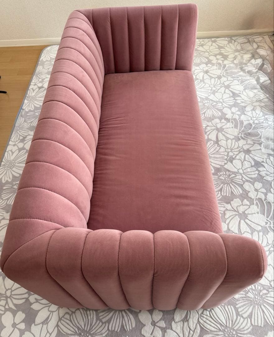 Francfranc シュエット ソファ 2S ピンク