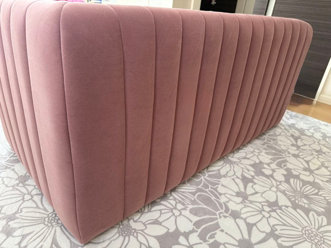 Francfranc シュエット ソファ 2S ピンク