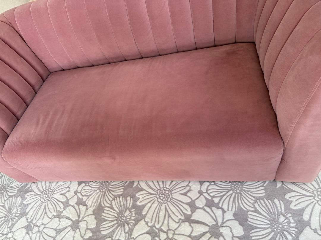 Francfranc シュエット ソファ 2S ピンク