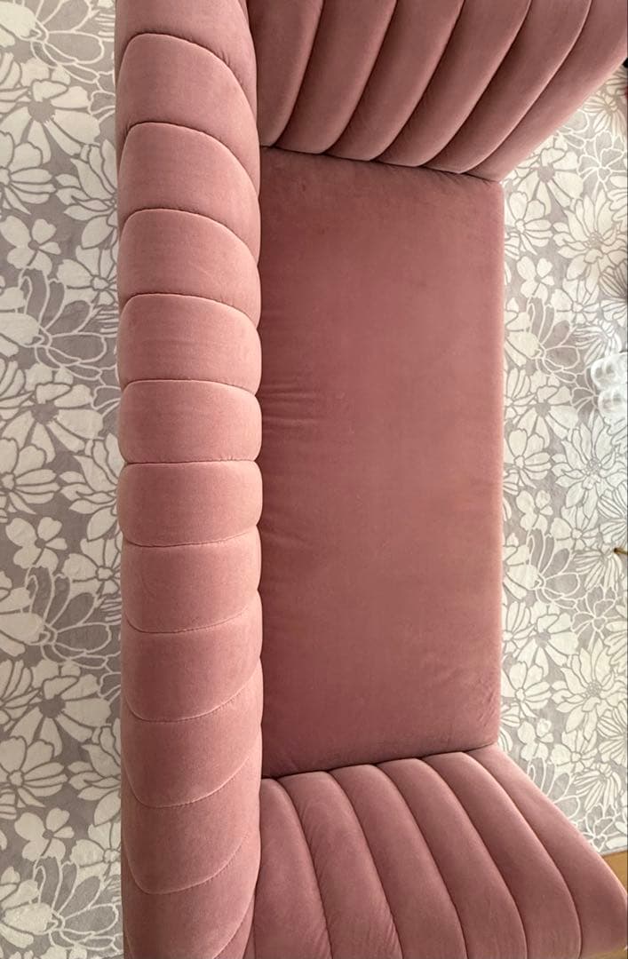 Francfranc シュエット ソファ 2S ピンク