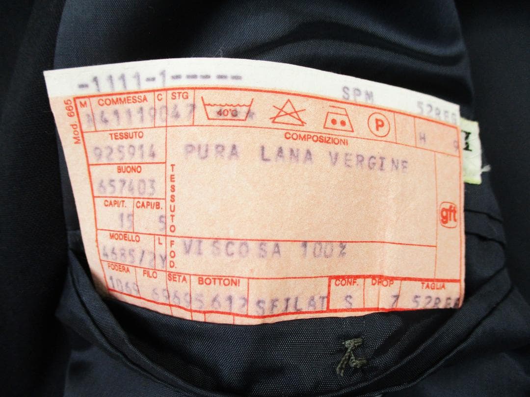 90s エンポリオアルマーニ イタリア製＜テーラード ジャケット＞M0303c