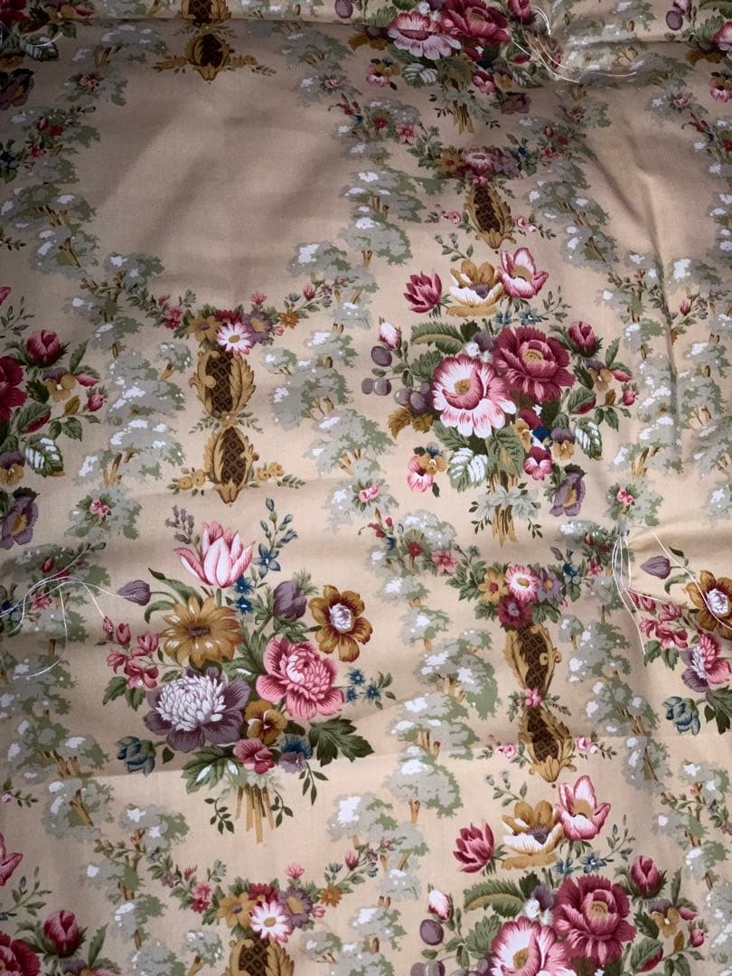 西川生地シングル両面プリント敷布団軽量！側生地中綿共綿100%お任せカバー付き！