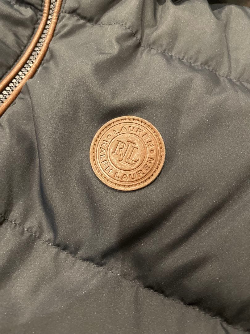 RALPH LAUREN ネイビー ダウンベスト