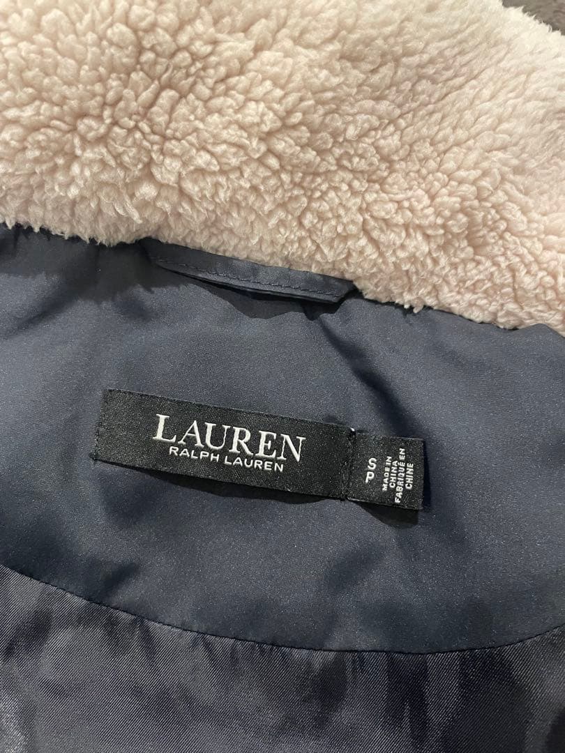 RALPH LAUREN ネイビー ダウンベスト