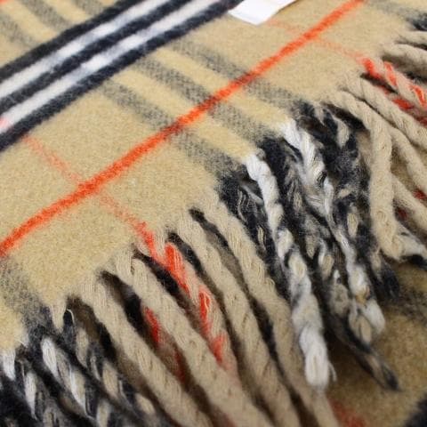 ◇Burberry マフラー2本セット オールドバーバリーノバチェック カシミヤ