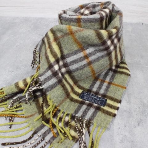 ◇Burberry マフラー2本セット オールドバーバリーノバチェック カシミヤ