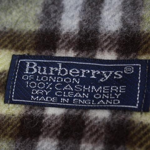◇Burberry マフラー2本セット オールドバーバリーノバチェック カシミヤ