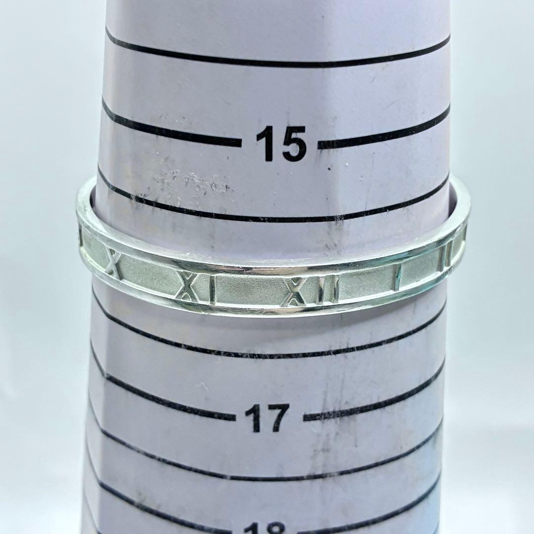 ティファニー　アトラス　カフ　バングル　ブレスレット　シルバー　腕周り16cm