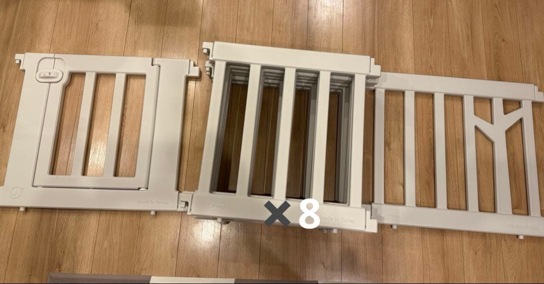 IFAM ベビーサークル　バーチベージュ　10枚　セルフねんね