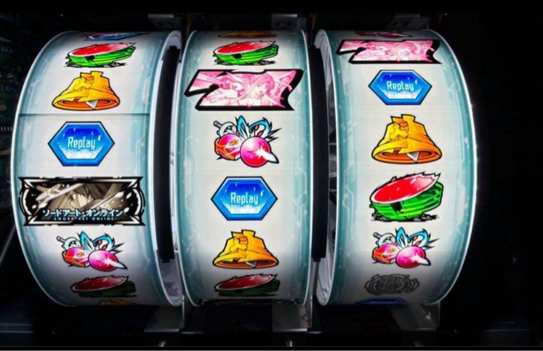 パチスロ実機【Sソードアート・オンライン】オプション付き❗️本州送料無料