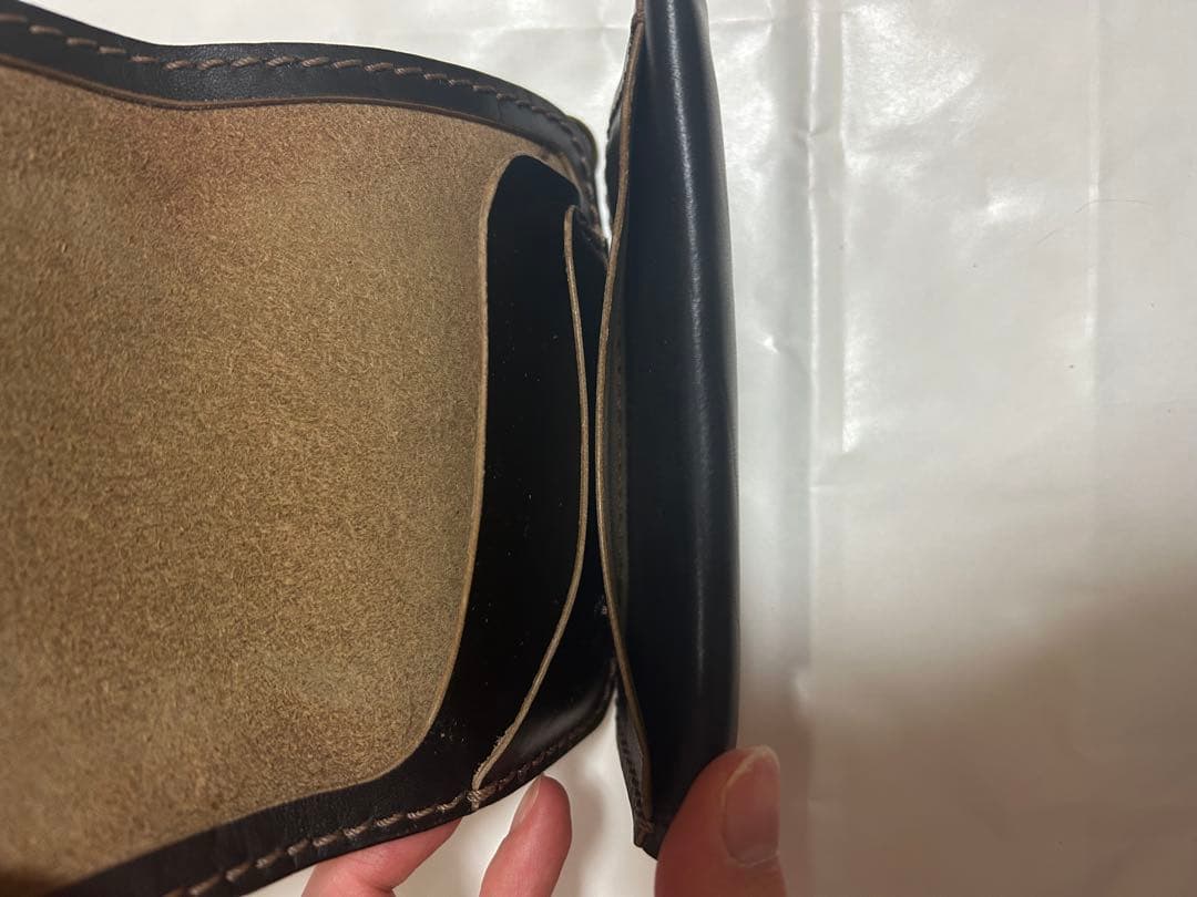 OOLJEE leather ヒリー　ミドルトラッカーウォレット　二つ折財布
