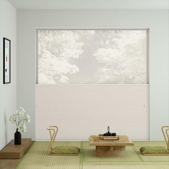 未使用　ハニカムシェード　シアーアイボリー　165×200