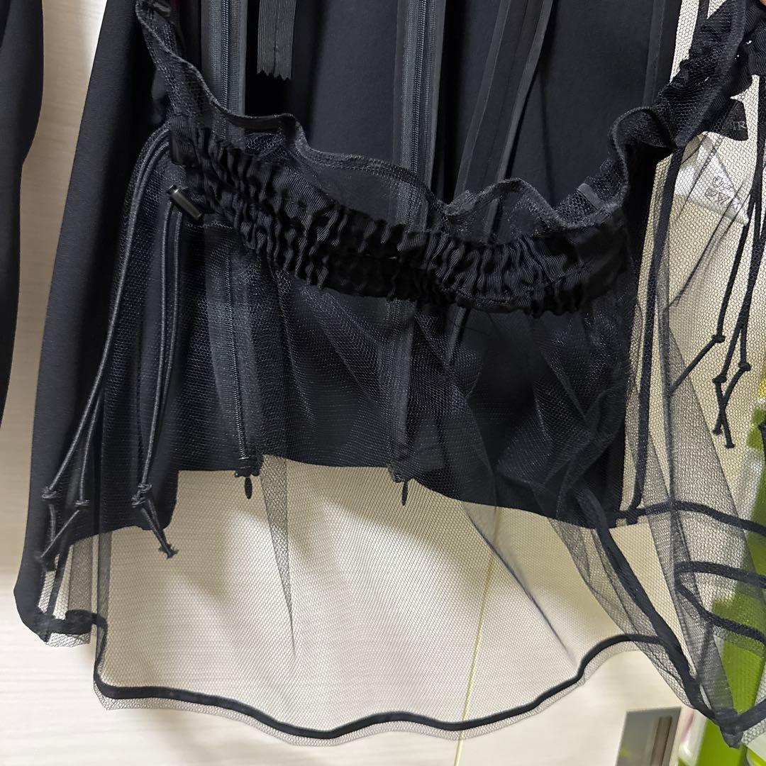 SHIROMA ブラック チュニック 長袖