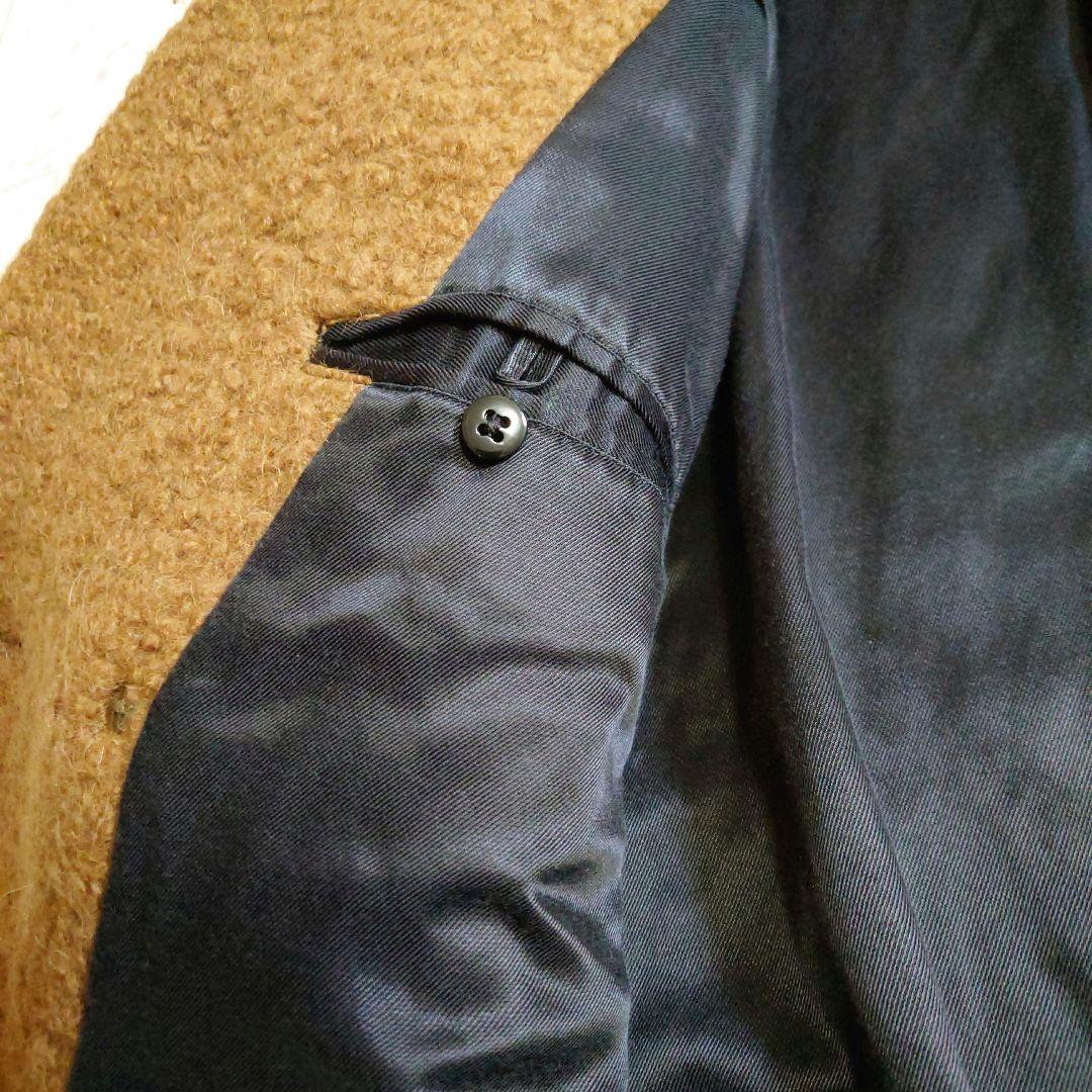 人気♪ サイ Scye ベビーアルパカ ダブルボタン オーバーコート ブラウン系