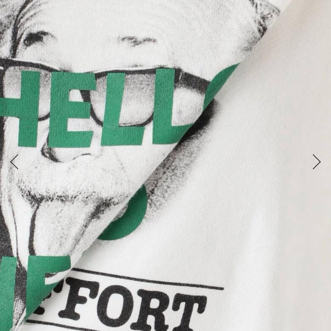 oblada / オブラダ 別注HELLO SWEAT スウェット　白