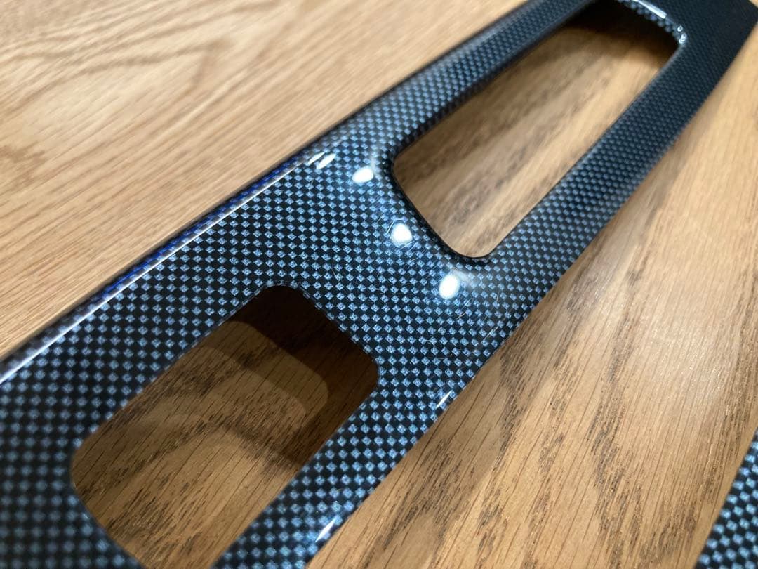 ウィンドースイッチガーニッシュ　カーボン調　HA36S　純正オプション　ワークス