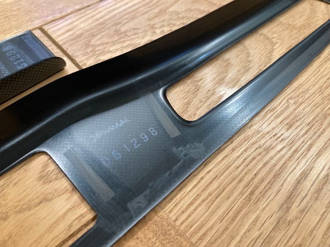 ウィンドースイッチガーニッシュ　カーボン調　HA36S　純正オプション　ワークス