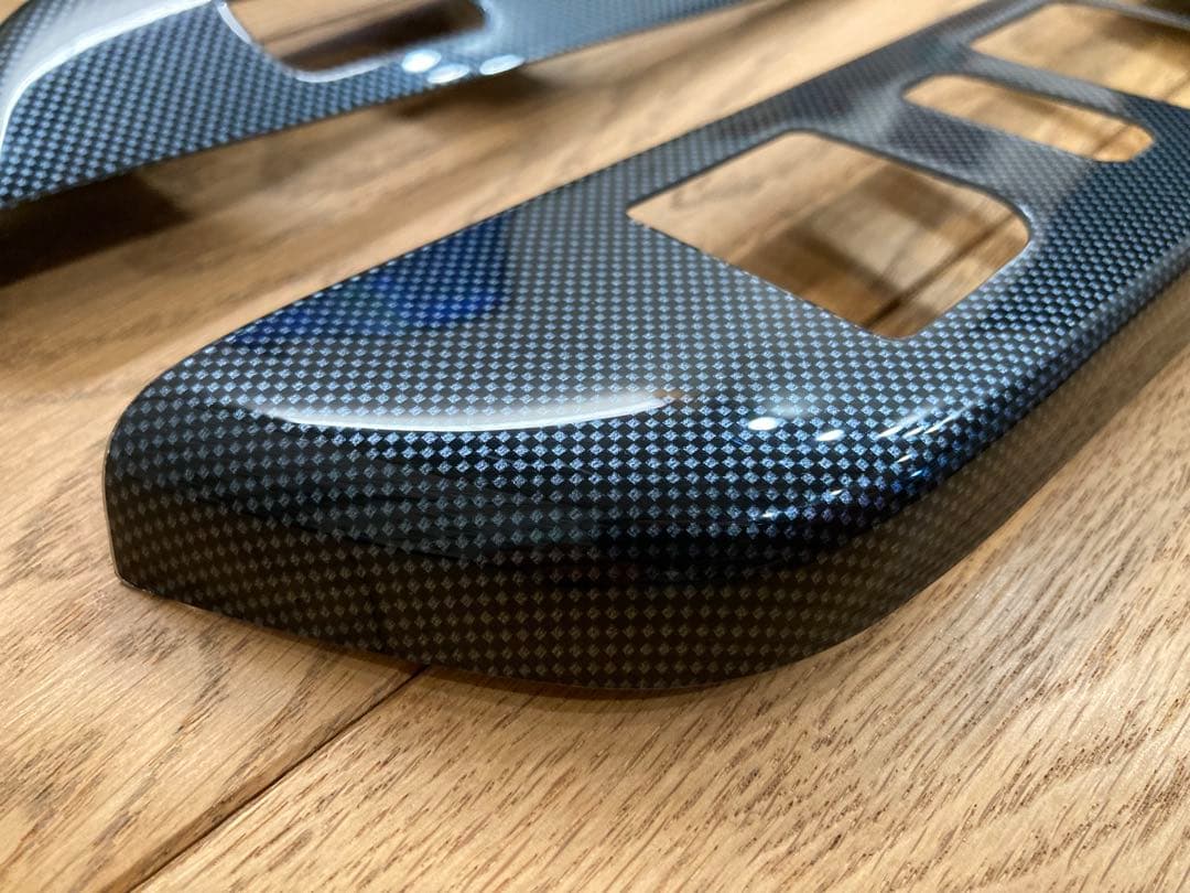 ウィンドースイッチガーニッシュ　カーボン調　HA36S　純正オプション　ワークス