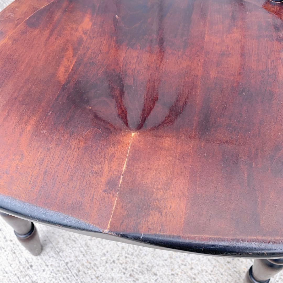 【送料込】北海道民芸 ウィンザーチェア 2脚セット 希少 アンティーク家具