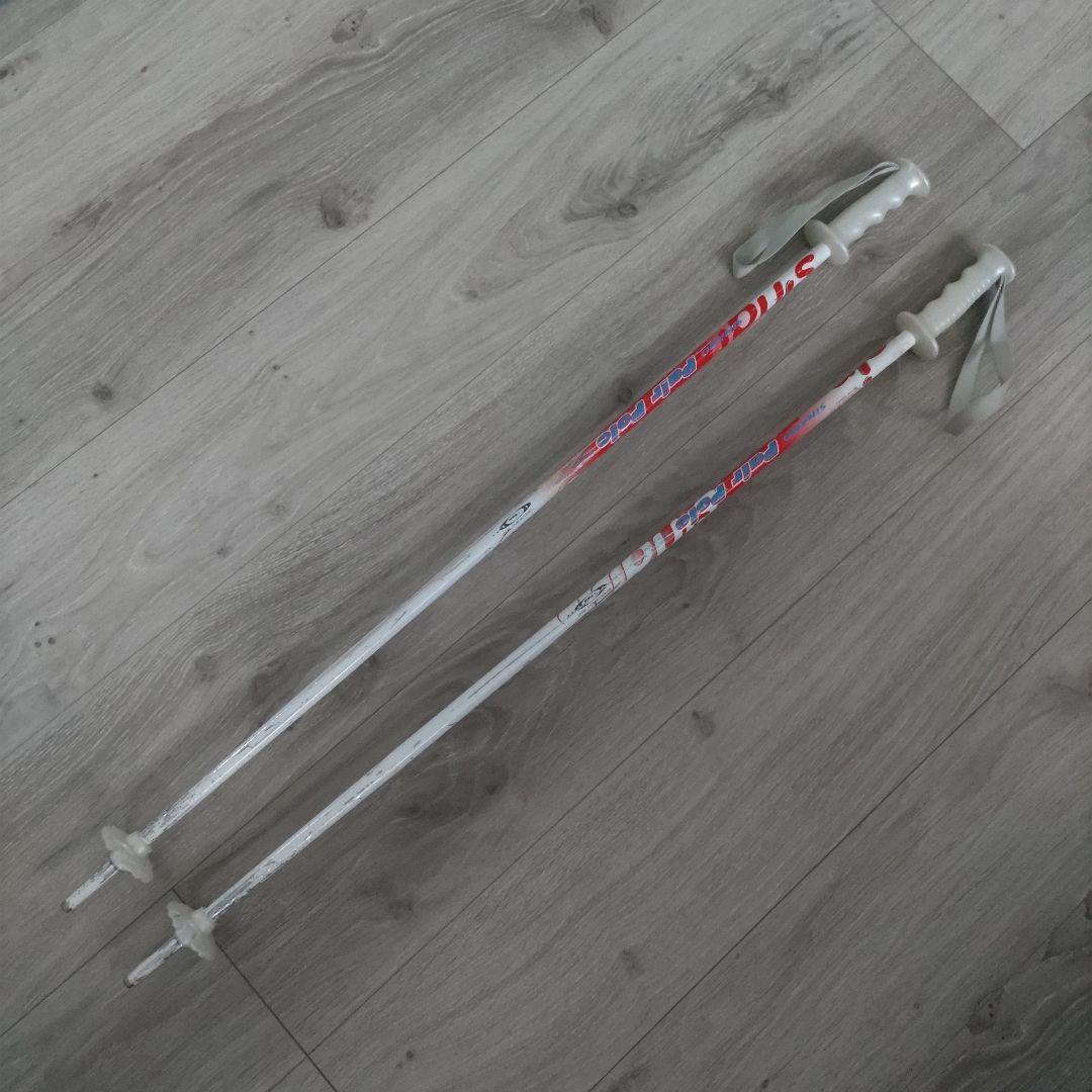 【子供用】スキー板110cm 靴20cm ストック85cmセット