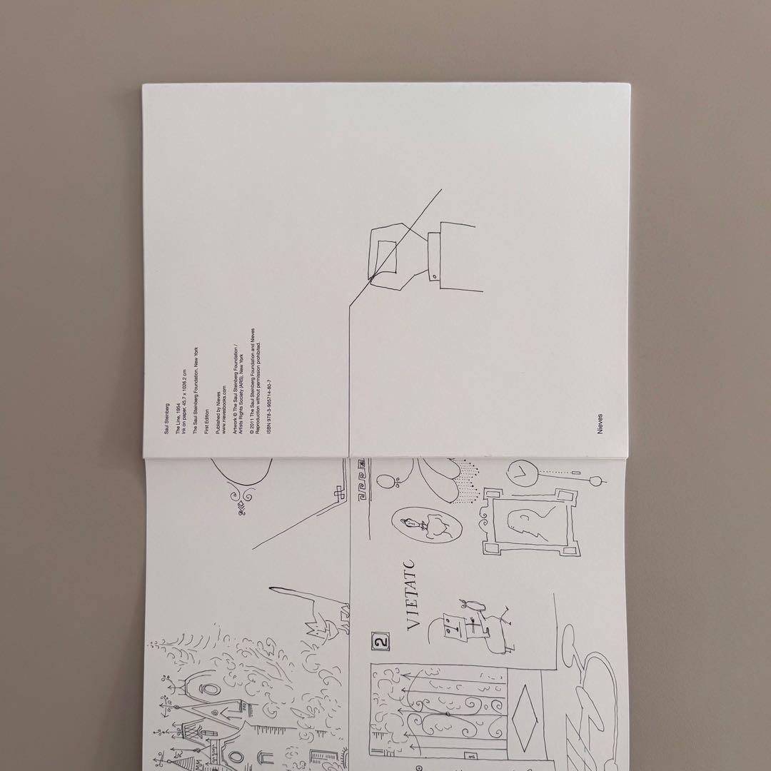 アート・デザイン・音楽 The Line Saul Steinberg