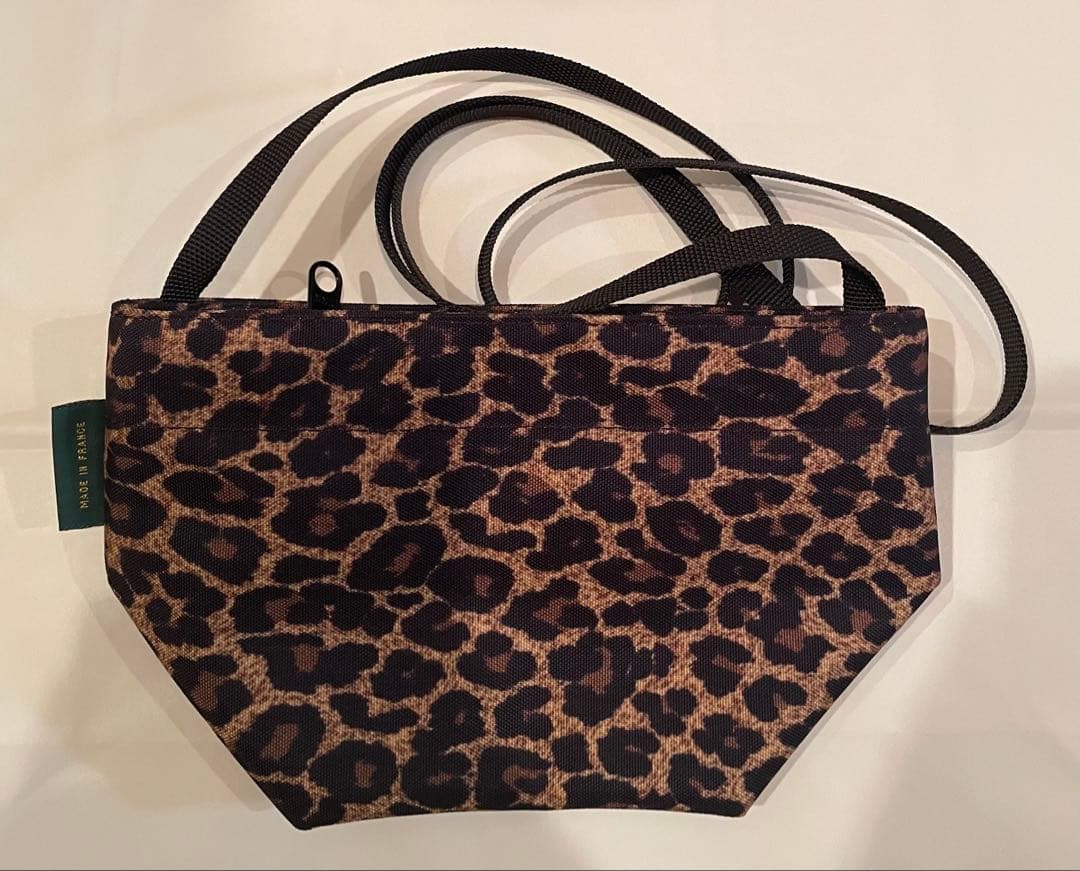 エルベシャプリエ　ミニXSショルダーバック ヒョウ柄