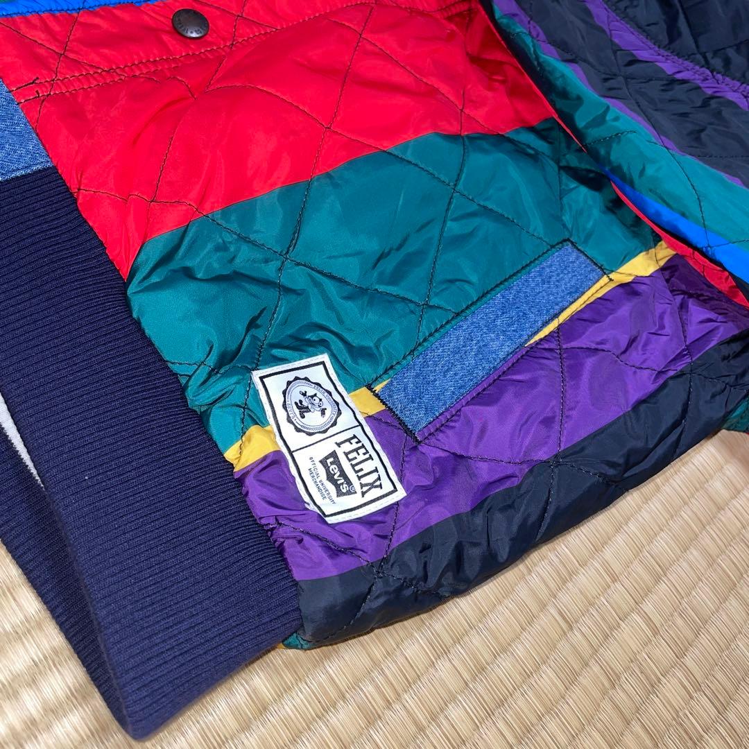 リーバイス　FELIX コラボ　スタジャン　リバーシブル　サイズM