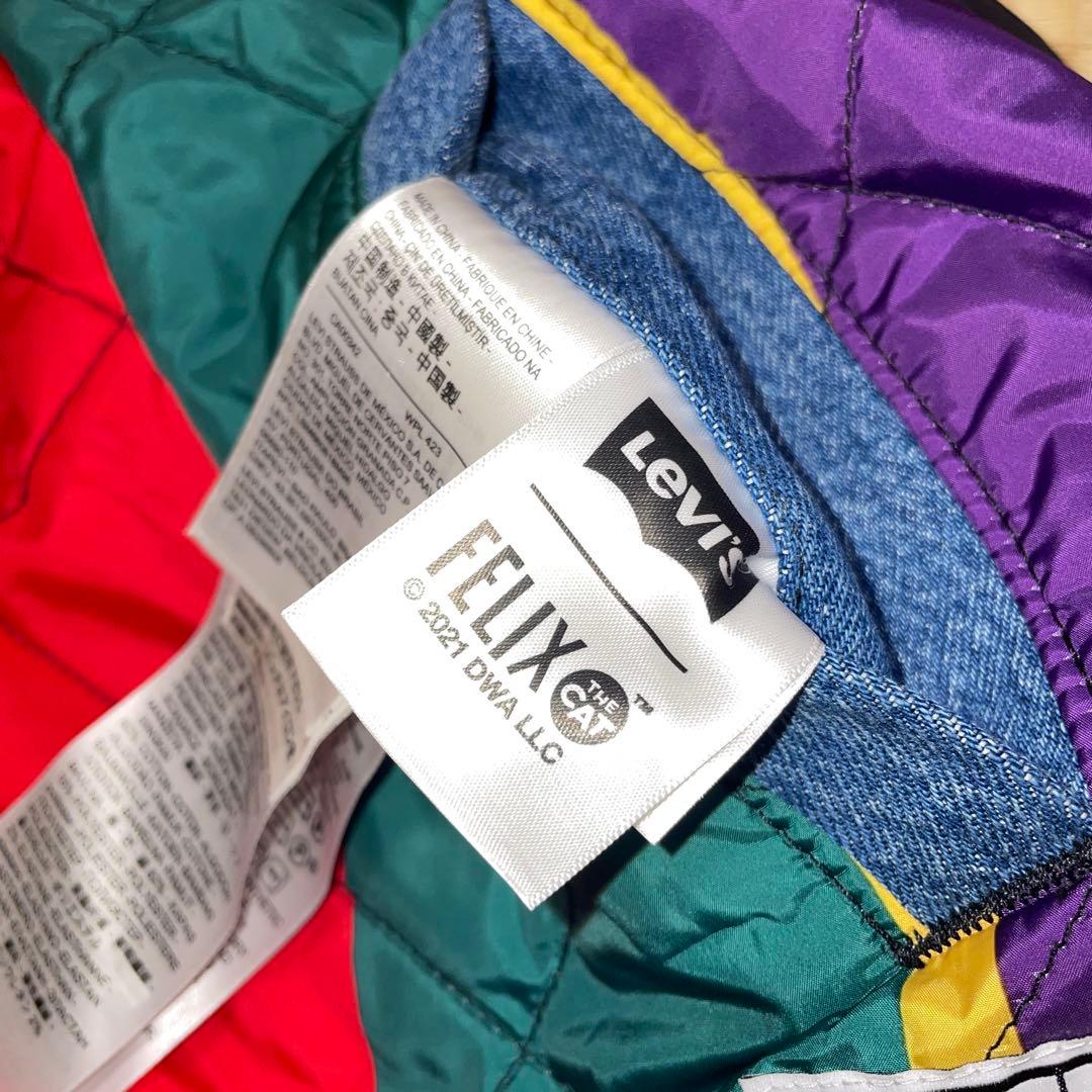 リーバイス　FELIX コラボ　スタジャン　リバーシブル　サイズM