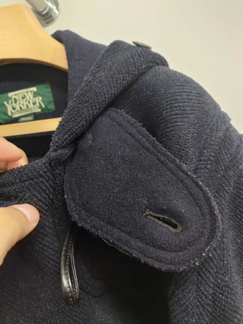 Moorbrook ダッフルコート ネイビー　NEWYORKER