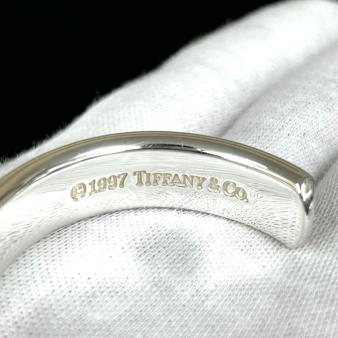ティファニー　カフバングル　1837 ナロー　シルバー925 ブレスレット