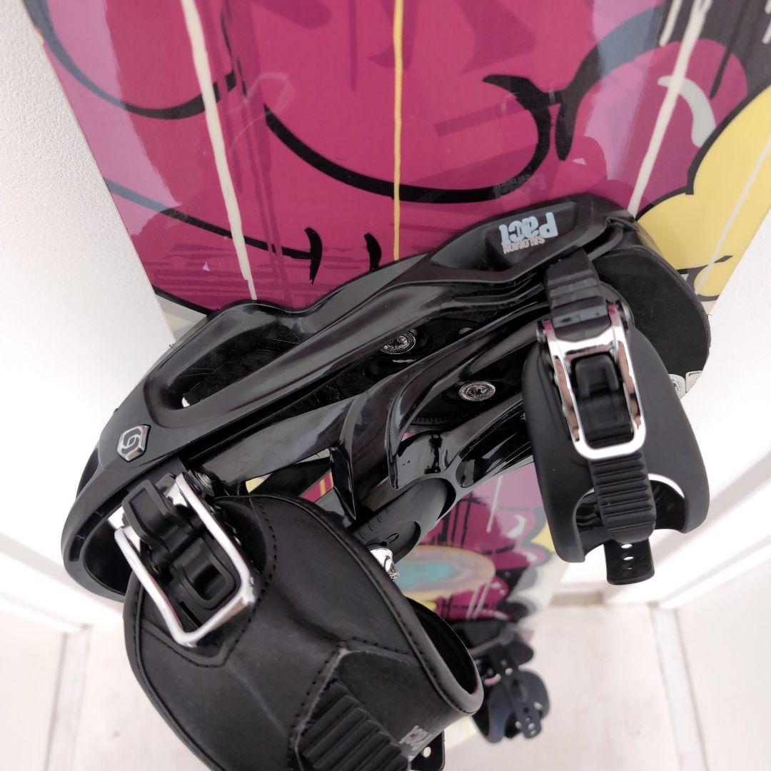 SALOMON スノーボード 147cm バインディング