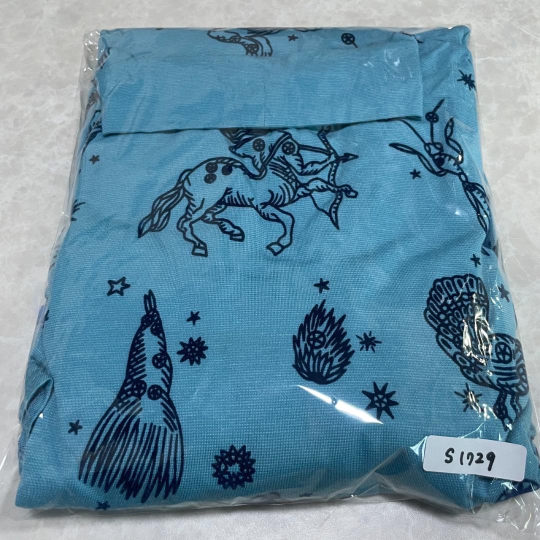 希少✨トクコプルミエヴォル チュニック 星座 フリル Aライン 水色 S1729