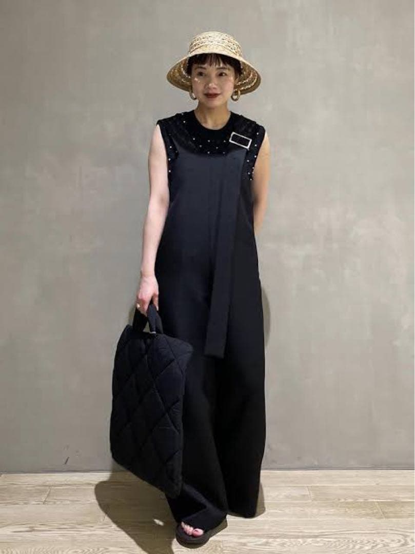 新品●アダムエロペ　ベルテッドストラップロンパース　ADAM ET ROPE'